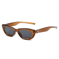 Pikkukuva 5 / 7: UUSI saapuminen mustat suorakaiteen muotoiset aurinkolasit Y2K lasit tunnetun brändin suunnittelijan tukkumyynti aurinkolasit C5 Fashion Sunglasses