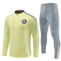 Pikkukuva 1 / 2: 2425 uusi Alankomaat, Saksa ja muut aikuisten ja lasten jalkapalloharjoitteluvaatteet pitkähihainen setti amerikkalainen/vaaleankeltainen American/light yellow 2XL