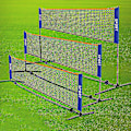 Miniatyrbilde 2 av 5: Bærbar sammenleggbar enkel 3m 4m 5m 6m tennisnett badmintonnett 4.1M