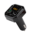 Miniatyrbillede 3 af 7: B9 Bil Mp3 Bil Bluetooth Håndfri Afspiller Bil Usb Oplader 3.1A Hurtig Opladning (Sort)