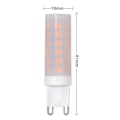 Miniatyrbillede 2 af 5: G9 Flammelampe LED-lampe 0,5w Pc Keramikfarve 10lm 36*2835 Smd Ac 220-240v 1300-1700k 360 Grader [Energiklasse A] 4-pak