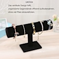 Miniatyrbillede 3 af 5: T-stand, armbåndsholder, smykkeholder, T-bar displayholder