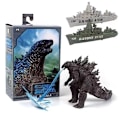Miniatyrbild 1 av 2: Godzilla vs. Kong leksaksactionfigur, rörliga leder Godzilla actionfigur black
