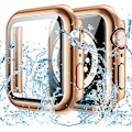 Pikkukuva 1 / 5: Vedenkestävä kotelo Apple Watch 44mm SE:lle (toinen sukupolvi) Ruusukulta Rose Gold 44mm