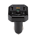 Miniatyrbillede 1 af 7: B9 Bil Mp3 Bil Bluetooth Håndfri Afspiller Bil Usb Oplader 3.1A Hurtig Opladning (Sort)