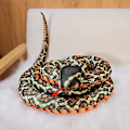 Pikkukuva 2 / 2: 1 kpl 200cm/300cm Jättimäinen Plussinen Käärme Leikkieläin Simuloitu Pitkä Kultainen Python Täytetty Käärme Lasten Lahja Koti Sisustus Punainen Vihreä red green 160cm