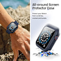 Miniatyrbilde 4 av 5: Vanntett deksel for Apple Watch 40mm SE (andre generasjon) Blå Blue 40mm