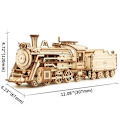 Miniatyrbillede 2 af 4: Puslespil 3D En Bo? Te ROKR Damptog 308 stykker