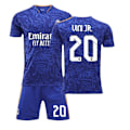 Miniatyrbillede 6 af 11: 21-22 Real Madrid udebane kongeblå nr. 9 Benzema trøje nr. 20 Vinicius 10 Modric 8 Kroos Size 20 with socks XL#