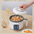 Miniatyrbillede 3 af 10: Elektrisk Riskogegryde Dampet Risgryde DOBBELT LAG SMART DUBBE Double Layer Smart Double Layer Smart