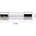 Pikkukuva 2 / 2: 10 kpl F5AL pikasulake 5A 250V lasiputkisulakkeet 5 x 20 mm (5amp) (F5A) (F5A)