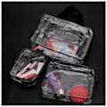 Miniatyrbild 5 av 5: 3-pack Genomskinliga Transparenta Toalett Makeup-väska transparent