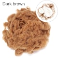 Miniatyrbilde 1 av 10: 50 stk Usynlige Hårnett Fint Mesh Parykknett Ballet Snood Jente dark brown