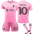 Pikkukuva 2 / 11: 23-24 Miami kotipaita numero 10 Major League Soccer -asusetti lasten aikuisten paita Miami home game without numbers Children 20
