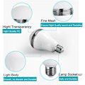 Miniatyrbillede 3 af 9: Bluetooth Lyspære med Højttaler, Trådløs E27 Smart LED Pære med RGB Farveskift / Musik Afspiller / Smartphone App Styret