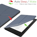 Miniatyrbild 4 av 10: Smart Cover Folio Ställ Fodral HIMMELLBLÅ Sky Blue