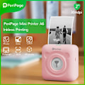 Miniatyrbillede 2 af 4: Bærbar Termisk Bluetooth-printer PeriPage A6 Blækfri 304dpi