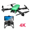 Miniatyrbillede 1 af 4: 2.4GHz 4CH Hold-attitude 4K WIFI Optisk Flow Dobbelt Kamera R
