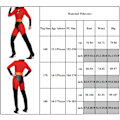 Miniatyrbild 3 av 3: The Incredibles 2 Onesie-kostym Halloween cosplay-kostym 180cm 170 cm