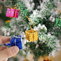 Miniatyrbilde 4 av 7: 60/6 stk Mini Julegaveesker i Skum, Julepynt, Gaver, Juletrærhengende Smykker til Navidad Festpynt Tilbehør 3CM - Tilfeldig Farge 3CM-Random Color 12PCS