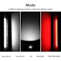 Miniatyrbilde 3 av 5: Oppladbar magnetisk COB + LED lommelykt, fleksibel inspeksjonslys