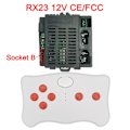 Miniatyrbild 3 av 5: Wellye elektrisk leksaksbil för barn Bluetooth fjärrkontroll, kontroll med mjukstartfunktion 2.4g Bluetooth-sändare RX23 A FCC