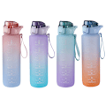 Pikkukuva 6 / 8: Urheilullinen 1000 ml:n juomapullo pillillä ulkoilumatkoille (FQ) Green