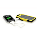 Miniatyrbillede 3 af 4: Robust 5000mAh bærbar solcellelader med dobbelt USB-udgang