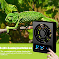 Miniatyrbillede 2 af 11: Ventilationsventilator til reptilterrarium, affugter til regnskov degrees Celsius one
