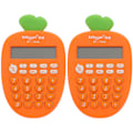 Miniatyrbild 1 av 2: 2 st Barnkalkylator Finansiell Kalkylator Liten Bordskalkylator Skrivbordsräknare Student Skolpriser