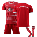 Miniatyrbild 7 av 11: Ny Bayern hemmatröja nr 9 Lewandowski nr 25 Muller fotbollströja uniform dräkt nr 10 Sane herr- och damkläder Size 10 with socks Size S Height 165cm-170cm