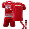 Pikkukuva 1 / 11: Uusi Bayernin kotipaita nro 9 Lewandowski nro 25 Muller pelipaita jalkapalloasu nro 10 Sane miesten ja naisten urheiluasu No number + socks XS size height 160cm-165cm