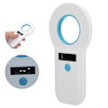 Miniatyrbillede 1 af 5: RFID-skanner til kæledyr 34,2 kHz/125 kHz Mikrochiplæser Genopladelig Support EMID/FDX