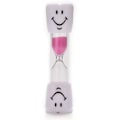 Miniatyrbillede 3 af 5: 3-pak børns tandbørste timer, 2 minutters smiley timeglas, timeglas