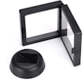Miniatyrbillede 4 af 5: 3D flydende displaykasse, butiksvindue ramme, transparent displaystativ, fo