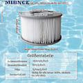 Miniatyrbillede 4 af 5: 8 X Premium Kvalitets Udskiftningsfilterpatroner Til Mspa Boblebade & Spa-pools - Snngv
