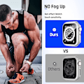 Miniatyrbillede 3 af 5: Vandtæt etui designet til Apple Watch 38 mm sølv Silver 38 mm