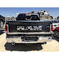 Pikkukuva 3 / 3: Sopii Dodge Ram -lava-auton takaluukun autotarran logoon Ram 1500 2500 3500 -malleihin, suuri takaluukun autotarra - WELLNGS Matte Black
