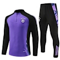 Pikkukuva 1 / 2: 2425 uusi Alankomaat, Saksa ja muut aikuisten ja lasten jalkapalloharjoitteluvaatteet pitkähihainen setti Saksa/Violetti Germany/Purple 2XL