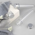 Miniatyrbillede 1 af 7: 40 ml plast opbevaringsrør Lab prøve rør med skruelåg
