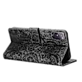 Miniatyrbillede 4 af 4: Frosted Læder Etui til Mandala Emed Retro Telefon Sort(FQ) For Samsung Galaxy S20 FE Black