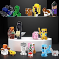 Miniatyrbillede 2 af 2: Minecraft Minifigurer Sæt 16 Minifigurer Børnegave 16 Dele 16 minifigures