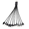 Miniatyrbilde 1 av 5: 1 stk 10 i 1 multifunksjonell lader USB-kabler for iPod Motorola Nokia Samsung Lg Sony Ericsson forbrukerelektronikk datakabler