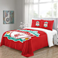 Miniatyrbillede 2 af 5: Liverpool Signature 3-delt sengetøjssæt med vendbart betræk i blød børstet mikrofiber og matchende pudebetræk (berømt fodboldhold Kings)