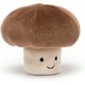 Miniatyrbilde 1 av 4: Jellycat Vivacious Vegetable Mushroom Fyllt Leke, 3,5 tommer | Grønnsaks-Plush | Flott Gaveidé