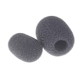 Miniatyrbillede 7 af 8: Nyt 10 ST Mikrofon Headset Grill Vindsvamp Skum Svart Mic 30*20*8