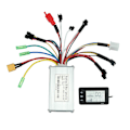 Miniatyrbillede 9 af 10: 24V 36V 48V 250W?350W 17A Tre-positions sinus bølge controller motor børsteløs controller kit med LCD-display til elcykel