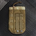 Miniatyrbild 5 av 5: Taktisk Molle Vattenflaska Väska Militär Utomhus Camping Vandring Dragsko Vattenflaska Hållare Multifunktionell Flaska Väska S Size Jungle