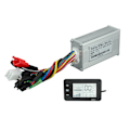 Miniatyrbillede 4 af 10: 24V 36V 48V 250W?350W 17A Tre-positions sinus bølge controller motor børsteløs controller kit med LCD-display til elcykel