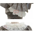 Miniatyrbillede 7 af 8: Halloween Cosplay Stephen King's It Pennywise Clown Maske Kostumemaske uden LED En størrelse Guld Gold But S